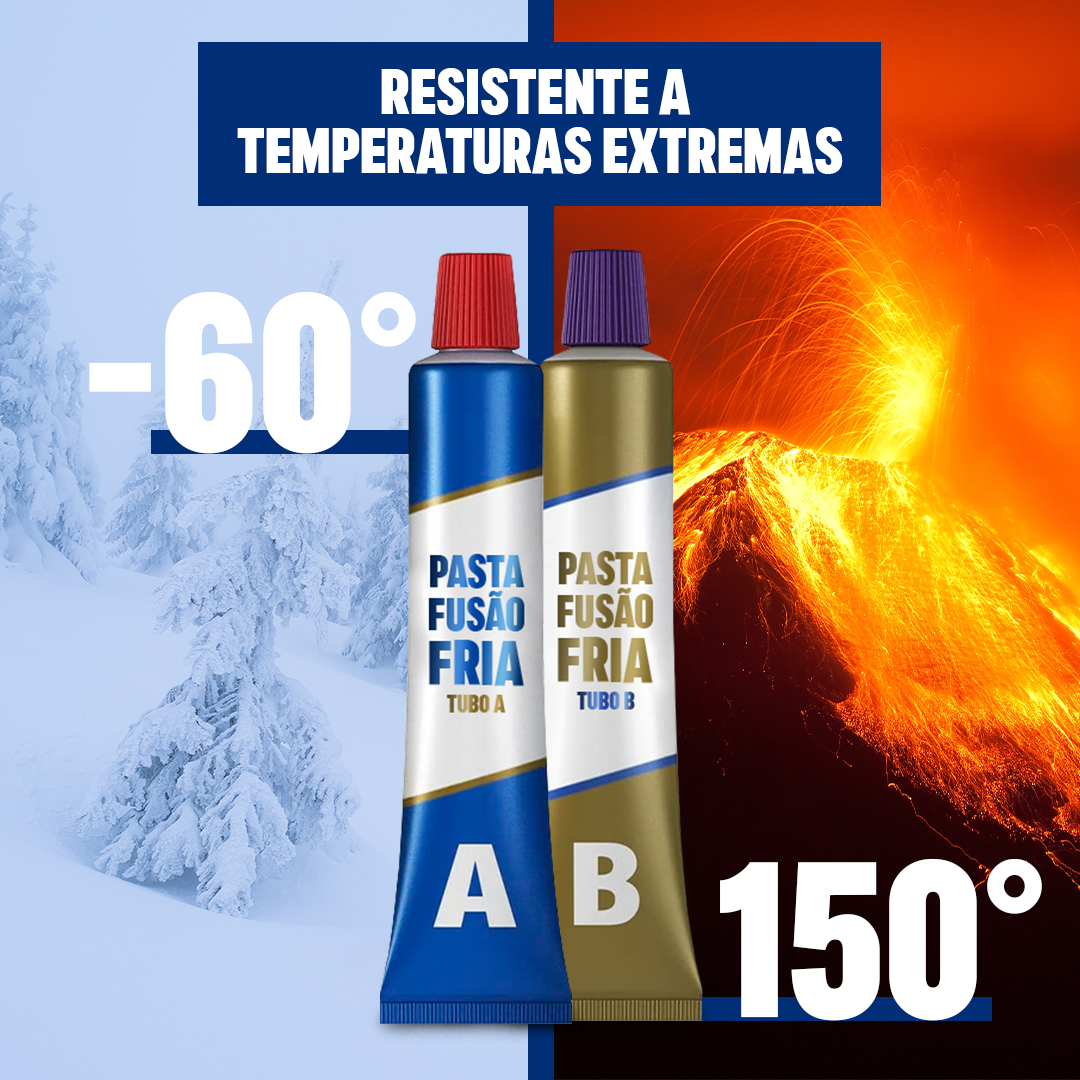 Solda Fusão Fria:  Super Resistente + LEVE 2 Pague 1 - SOMENTE HOJE